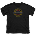 Chevrolet Genuine Chevy Parts Distressed Sign - Youth T-Shirt (Ages 8-12) Hoodie, Sweatshirt | ZylaModa.com