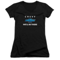 Chevrolet Well Be There - Juniors V-Neck T-Shirt Hoodie, Sweatshirt | ZylaModa.com