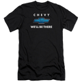 Chevrolet Well Be There - Men's Premium Slim Fit T-Shirt Hoodie, Sweatshirt | ZylaModa.com