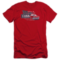 Chevrolet See The Usa - Men's Premium Slim Fit T-Shirt Hoodie, Sweatshirt | ZylaModa.com