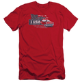 Chevrolet See The Usa - Men's Slim Fit T-Shirt Hoodie, Sweatshirt | ZylaModa.com