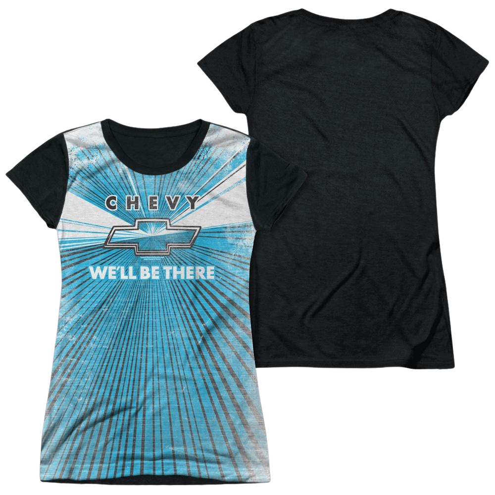 Chevrolet Well Be There - Juniors Black Back T-Shirt Hoodie, Sweatshirt | ZylaModa.com