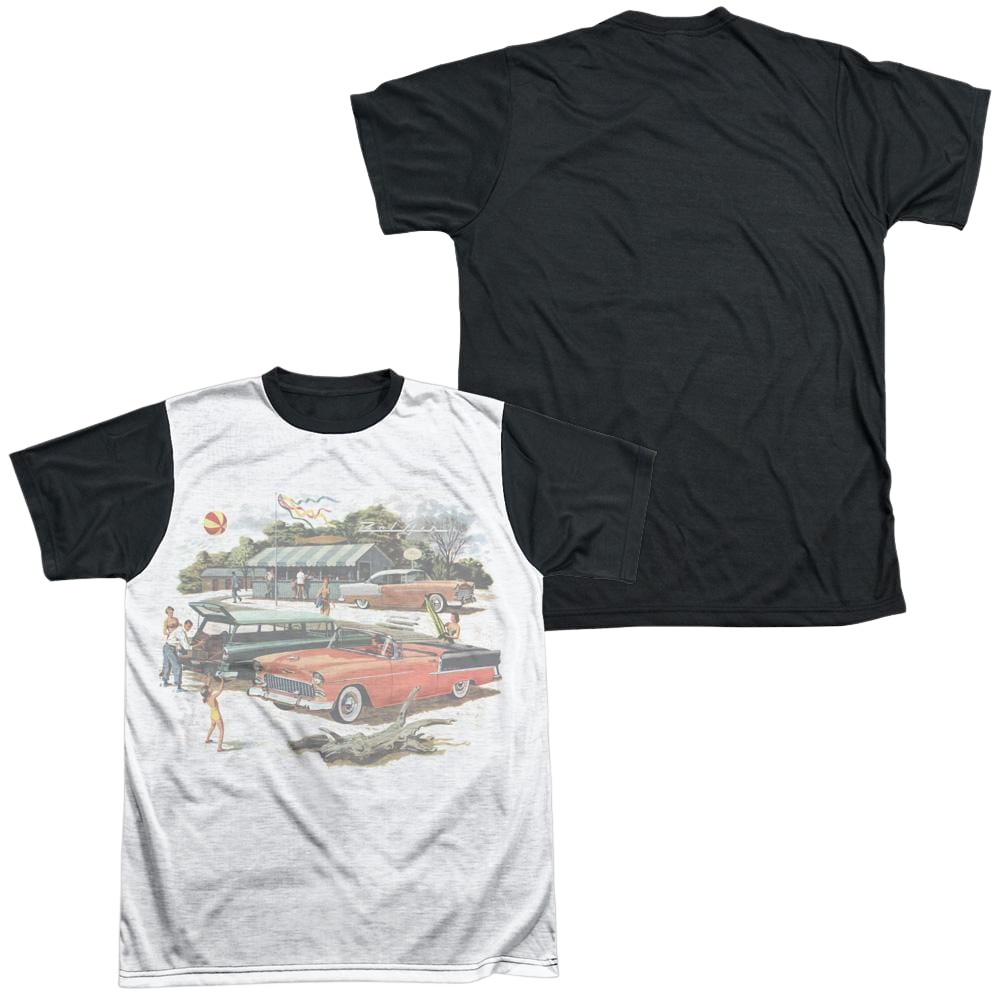 Chevrolet Washed Out - Men's Black Back T-Shirt Hoodie, Sweatshirt | ZylaModa.com