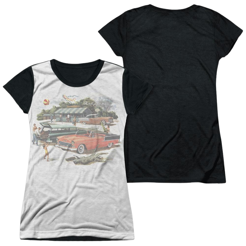 Chevrolet Washed Out - Juniors Black Back T-Shirt Hoodie, Sweatshirt | ZylaModa.com