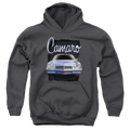 Chevrolet Yellow Camaro - Youth Hoodie (Ages 8-12) T-Shirts, Sweatshirt | ZylaModa.com
