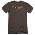 Chevrolet The Vette Medallion - Men's Premium Slim Fit T-Shirt Hoodie, Sweatshirt | ZylaModa.com