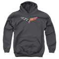 Chevrolet The Vette Medallion - Youth Hoodie (Ages 8-12) T-Shirts, Sweatshirt | ZylaModa.com