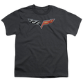 Chevrolet The Vette Medallion - Youth T-Shirt (Ages 8-12) Hoodie, Sweatshirt | ZylaModa.com