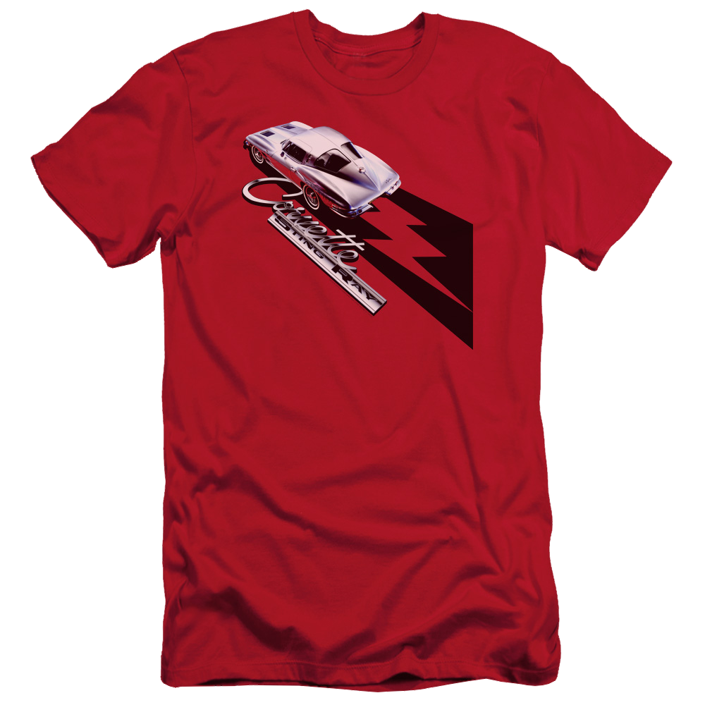 Chevrolet Split Window Sting Ray - Men's Slim Fit T-Shirt Hoodie, Sweatshirt | ZylaModa.com