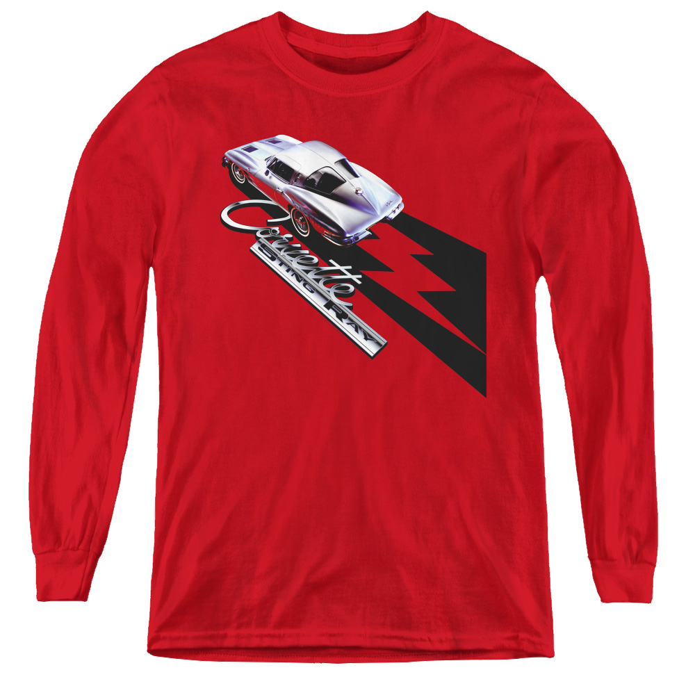 Chevrolet Split Window Sting Ray - Youth Long Sleeve T-Shirt Hoodie, Sweatshirt | ZylaModa.com