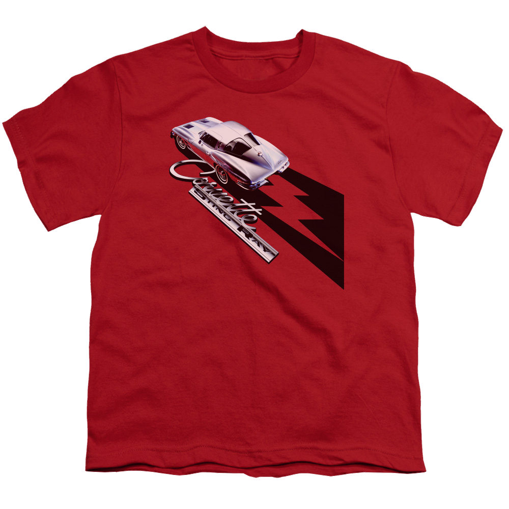 Chevrolet Split Window Sting Ray - Youth T-Shirt (Ages 8-12) Hoodie, Sweatshirt | ZylaModa.com