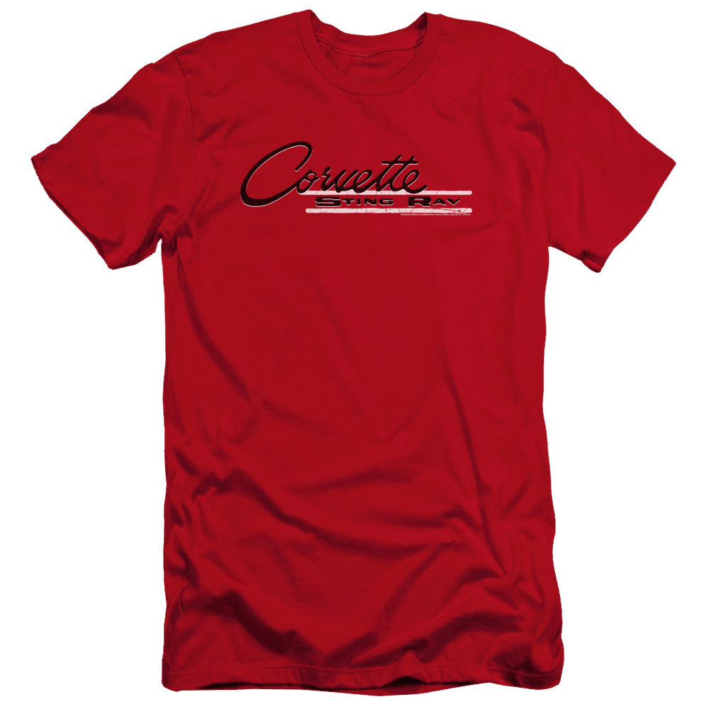 Chevrolet Retro Stingray - Men's Premium Slim Fit T-Shirt Hoodie, Sweatshirt | ZylaModa.com