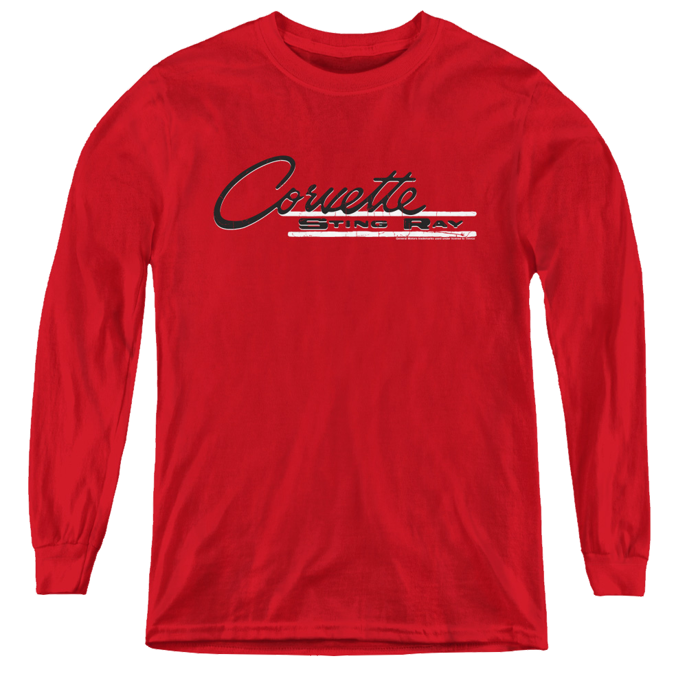 Chevrolet Retro Stingray - Youth Long Sleeve T-Shirt Hoodie, Sweatshirt | ZylaModa.com