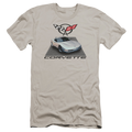Chevrolet Silver 01 Vette - Men's Premium Slim Fit T-Shirt Hoodie, Sweatshirt | ZylaModa.com