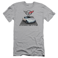 Chevrolet Silver 01 Vette - Men's Slim Fit T-Shirt Hoodie, Sweatshirt | ZylaModa.com