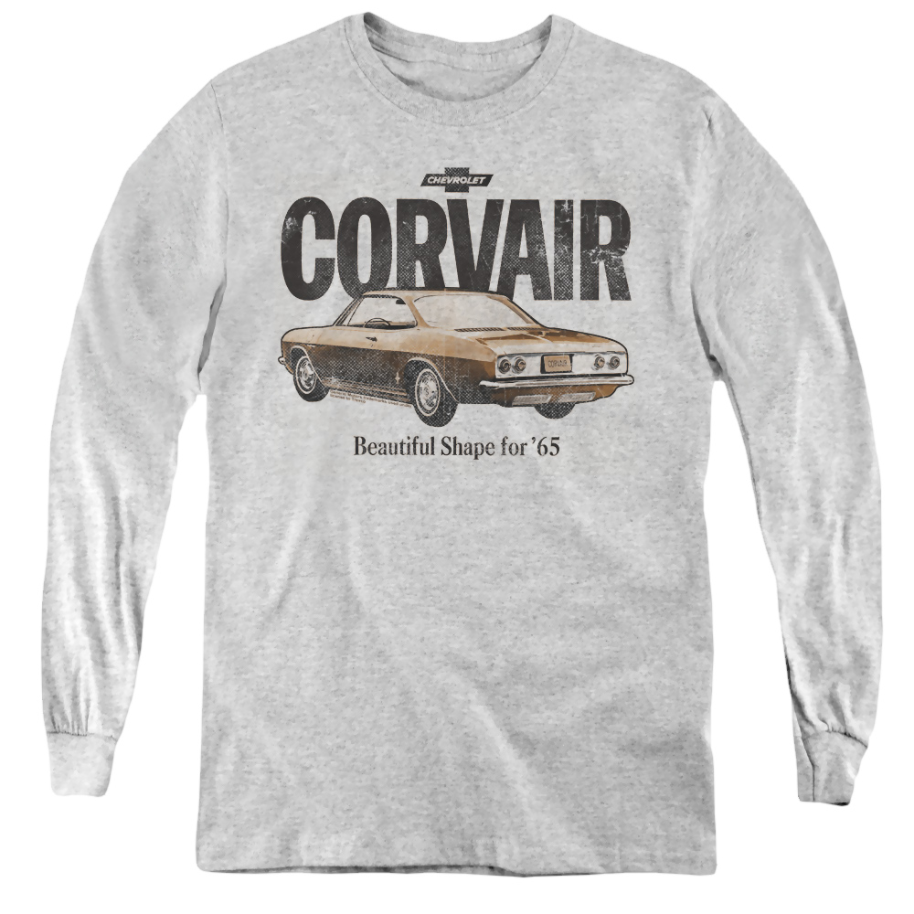 Chevrolet Retro Corvair - Youth Long Sleeve T-Shirt Hoodie, Sweatshirt | ZylaModa.com