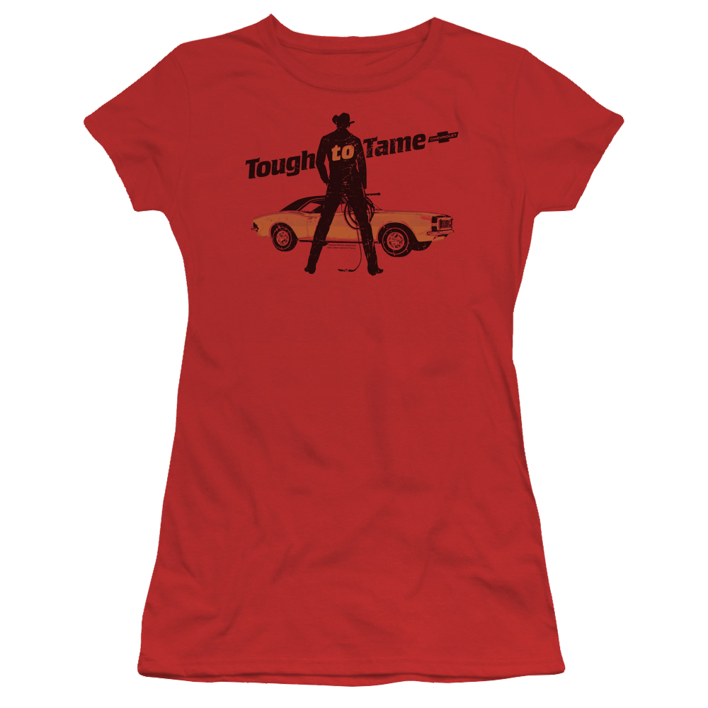 Chevrolet Tough To Tame - Juniors T-Shirt Hoodie, Sweatshirt | ZylaModa.com