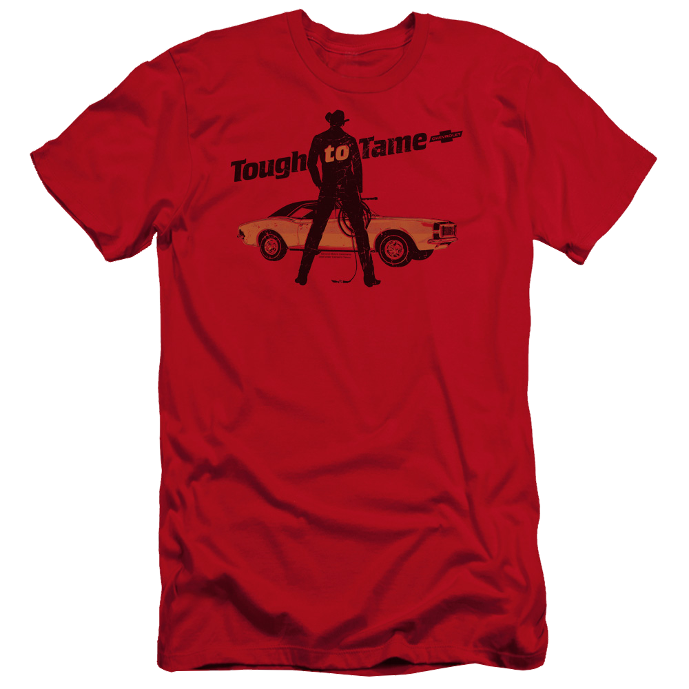 Chevrolet Tough To Tame - Men's Premium Slim Fit T-Shirt Hoodie, Sweatshirt | ZylaModa.com