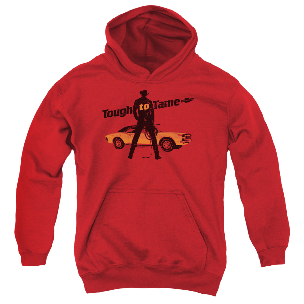 Chevrolet Tough To Tame - Youth Hoodie (Ages 8-12) T-Shirts, Sweatshirt | ZylaModa.com