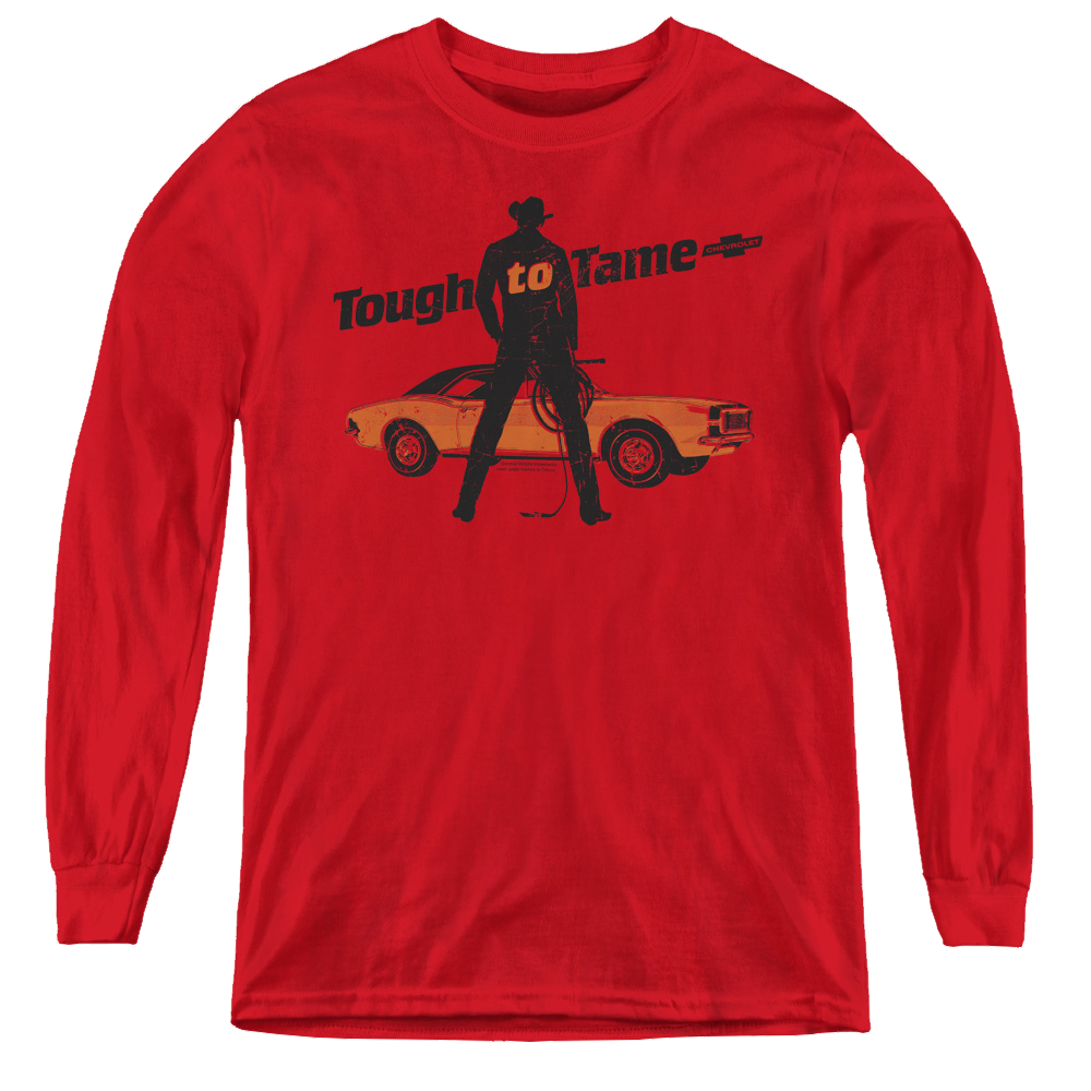 Chevrolet Tough To Tame - Youth Long Sleeve T-Shirt Hoodie, Sweatshirt | ZylaModa.com