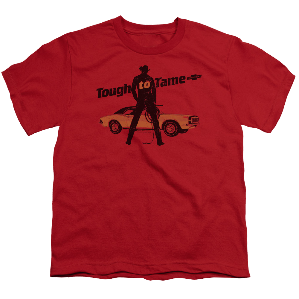 Chevrolet Tough To Tame - Youth T-Shirt (Ages 8-12) Hoodie, Sweatshirt | ZylaModa.com