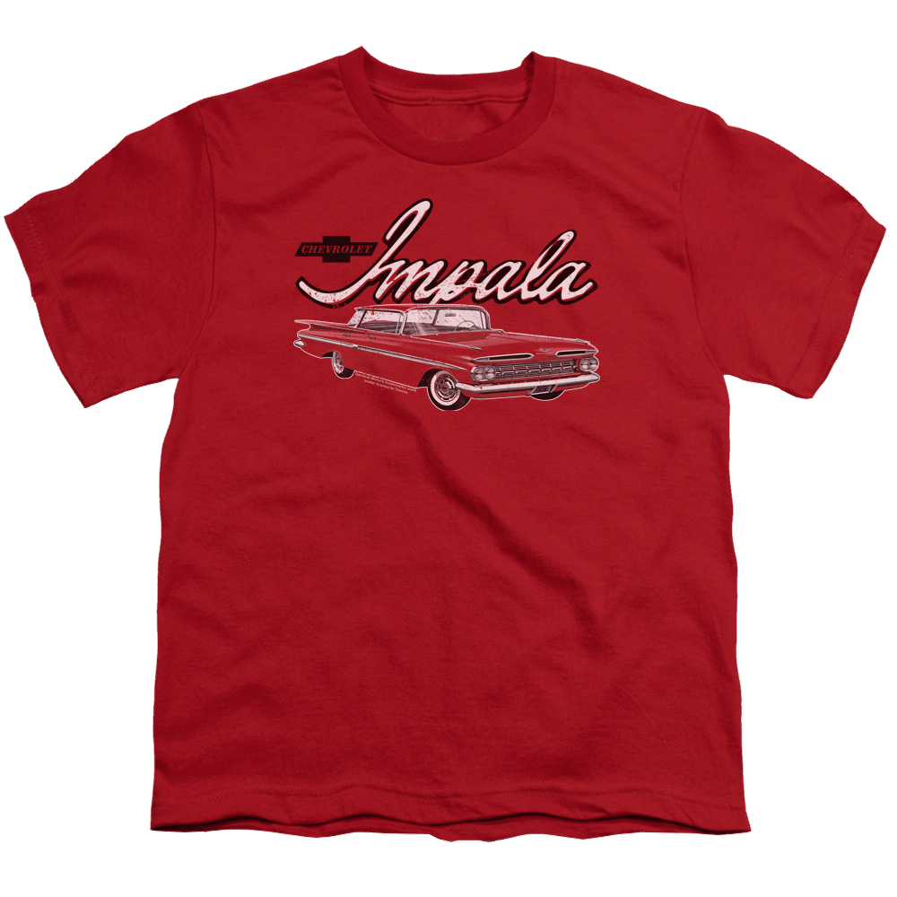 Chevrolet Classic Impala - Youth T-Shirt (Ages 8-12) Hoodie, Sweatshirt | ZylaModa.com