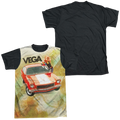 Chevrolet Vega Watercolor - Men's Black Back T-Shirt Hoodie, Sweatshirt | ZylaModa.com