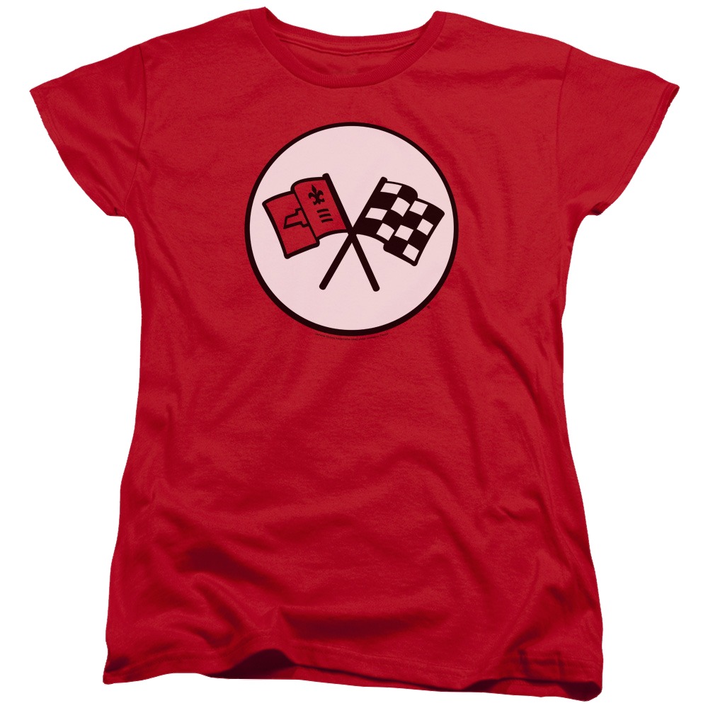 Chevrolet 2nd Gen Vette Logo - Women's T-Shirt Hoodie, Sweatshirt | ZylaModa.com