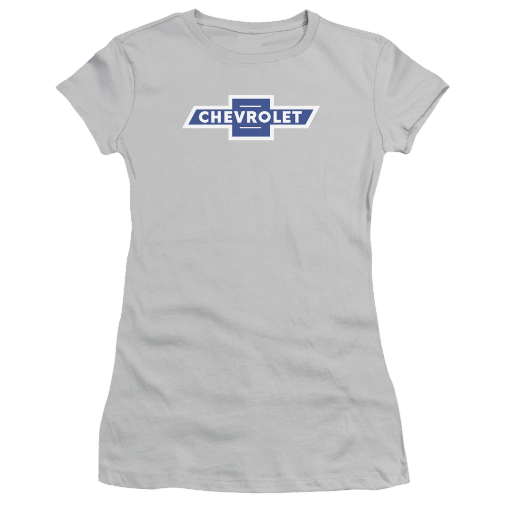 Chevrolet Vintage White Border Bowtie - Juniors T-Shirt Hoodie, Sweatshirt | ZylaModa.com