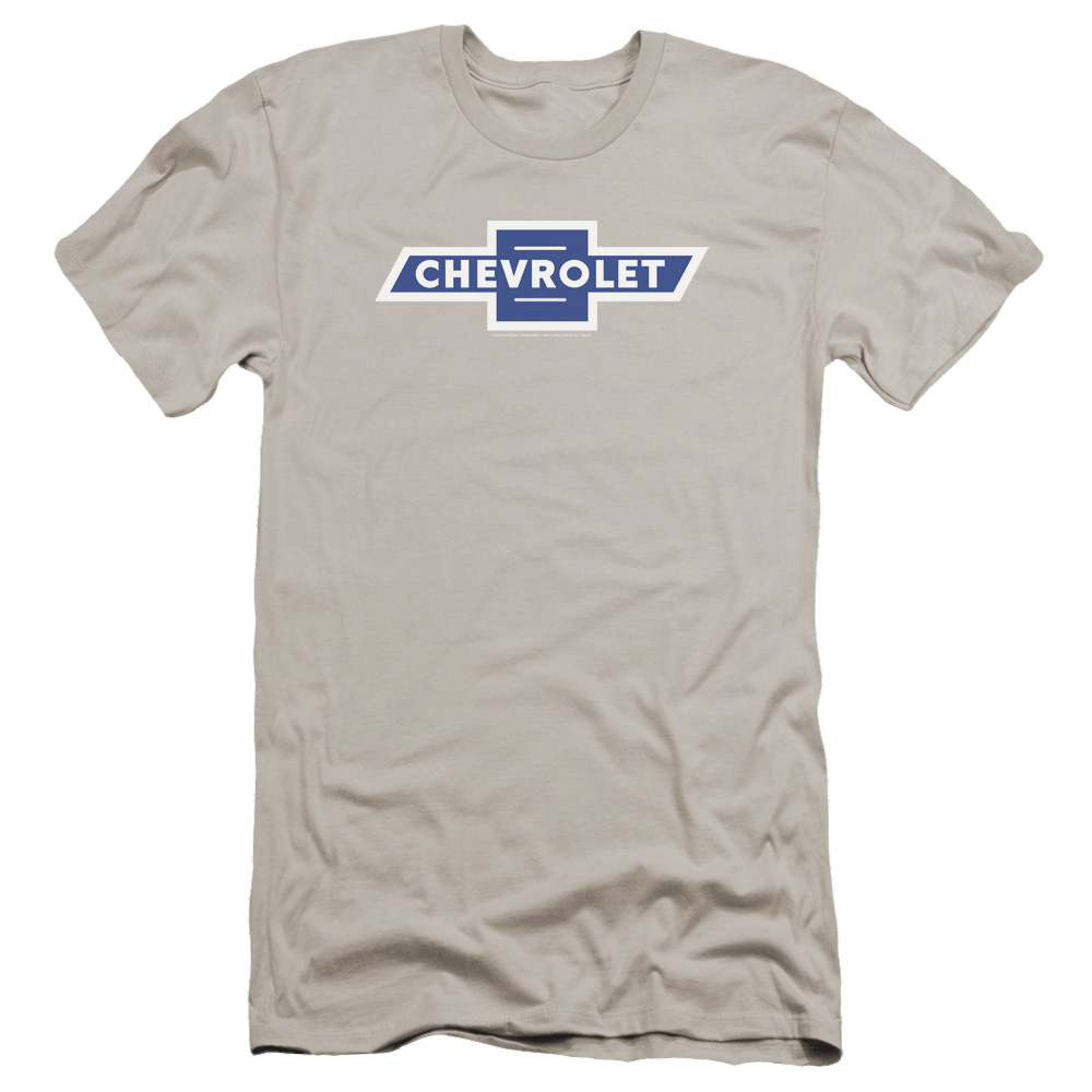 Chevrolet Vintage White Border Bowtie - Men's Premium Slim Fit T-Shirt Hoodie, Sweatshirt | ZylaModa.com
