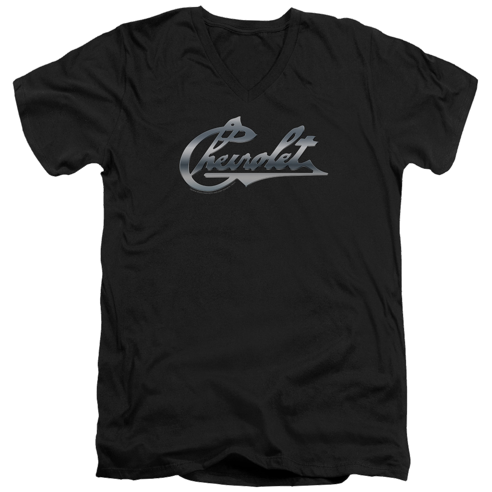 Chevrolet Chrome Vintage Chevy Bowtie - Men's V-Neck T-Shirt Hoodie, Sweatshirt | ZylaModa.com