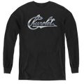 Chevrolet Chrome Vintage Chevy Bowtie - Youth Long Sleeve T-Shirt Hoodie, Sweatshirt | ZylaModa.com
