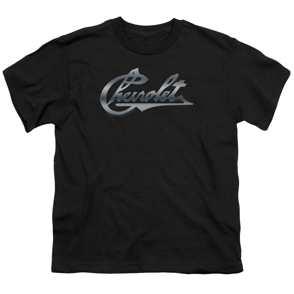 Chevrolet Chrome Vintage Chevy Bowtie - Youth T-Shirt (Ages 8-12) Hoodie, Sweatshirt | ZylaModa.com