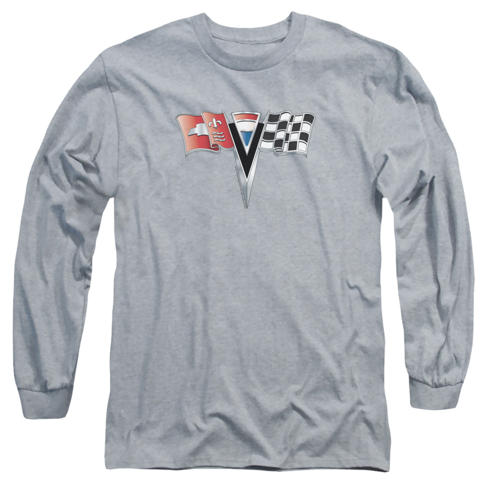 Chevrolet 2nd Gen Vette Nose Emblem - Men's Long Sleeve T-Shirt Hoodie, Sweatshirt | ZylaModa.com