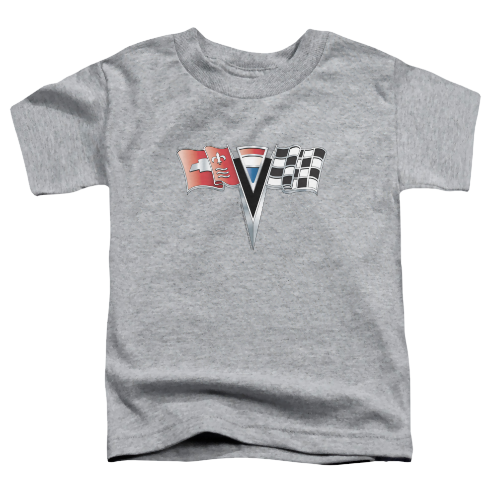 Chevrolet 2nd Gen Vette Nose Emblem - Kid's T-Shirt (Ages 4-7) Hoodie, Sweatshirt | ZylaModa.com