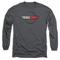 Chevrolet 4th Gen Vette Logo - Men's Long Sleeve T-Shirt Hoodie, Sweatshirt | ZylaModa.com