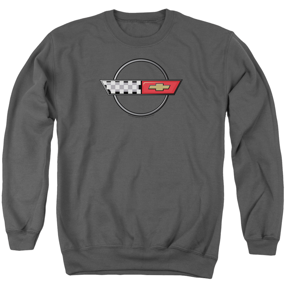 Chevrolet 4th Gen Vette Logo - Men's Crewneck Sweatshirt T-Shirts, Hoodie | ZylaModa.com