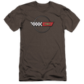 Chevrolet 4th Gen Vette Logo - Men's Premium Slim Fit T-Shirt Hoodie, Sweatshirt | ZylaModa.com