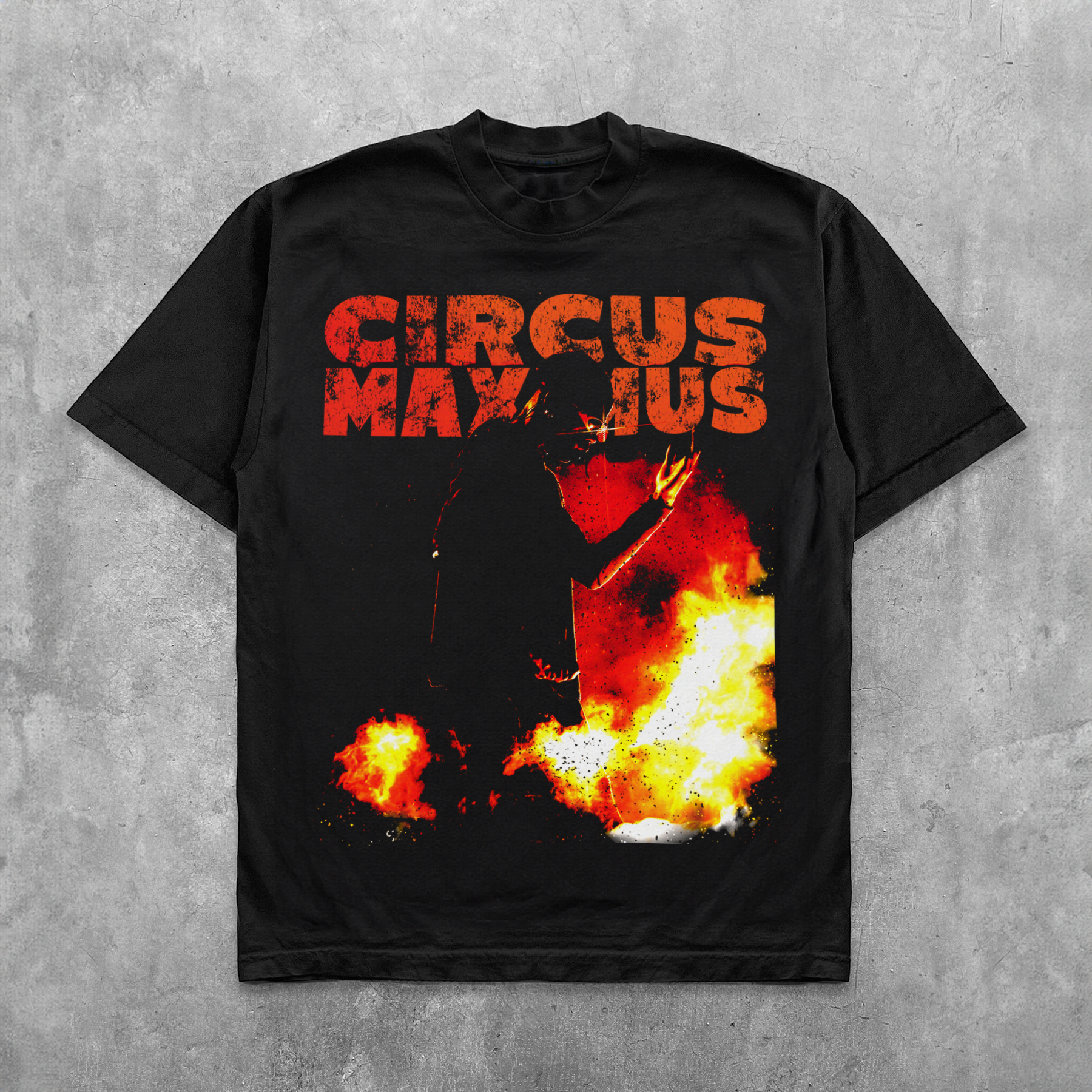 2024 TRAVIS SCOTT 'CIRCUS MAXIMUS TOUR' MERCH HEAVYWEIGHT BLACK T-SHIRT Hoodie, Sweatshirt | ZylaModa.com (Image 1)