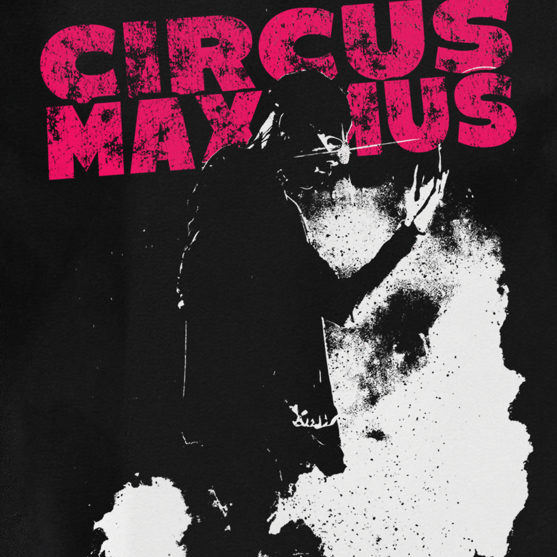 2024 TRAVIS SCOTT 'CIRCUS MAXIMUS TOUR' MERCH W / DATES HEAVYWEIGHT BLACK T-SHIRT Hoodie, Sweatshirt | ZylaModa.com (Image 4)