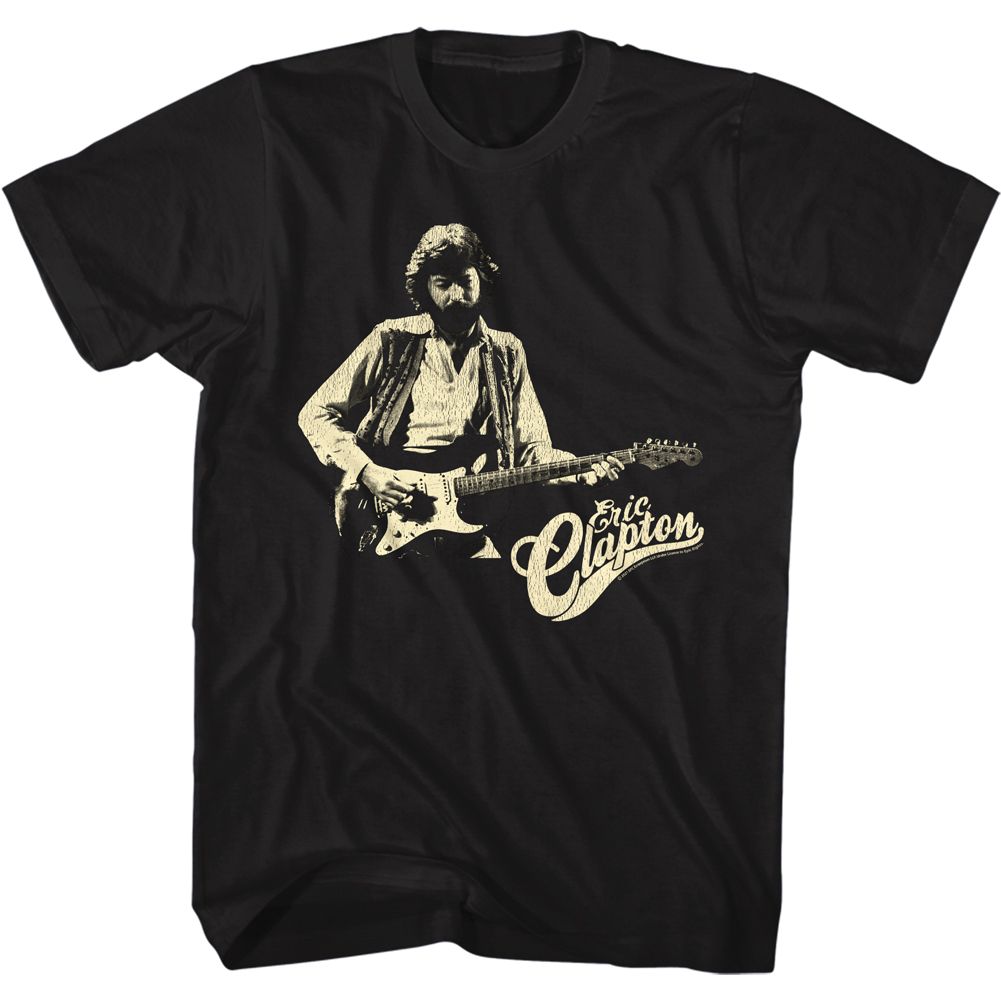 Eric Clapton With Guitar Official T-Shirt Hoodie, Sweatshirt | ZylaModa.com