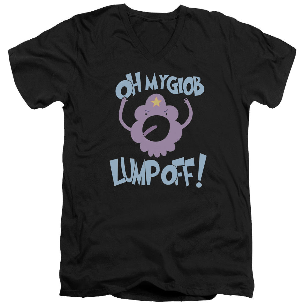 Adventure Time Lump Off - Men's V-Neck T-Shirt Hoodie, Sweatshirt | ZylaModa.com