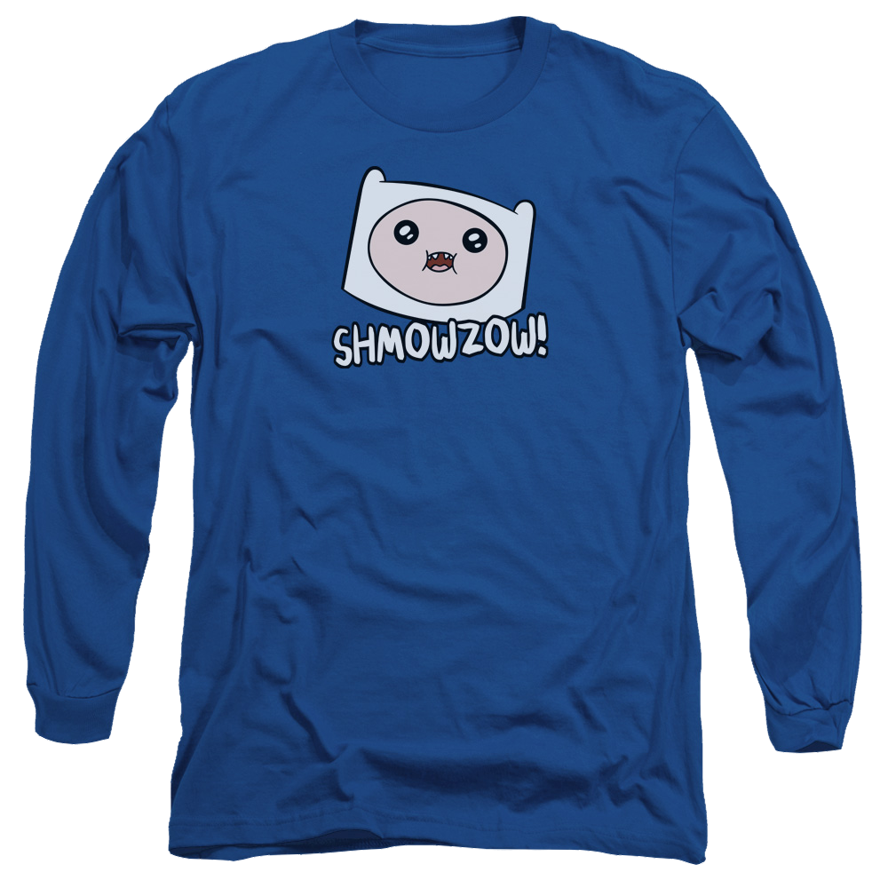 Adventure Time Shmowzow - Men's Long Sleeve T-Shirt Hoodie, Sweatshirt | ZylaModa.com