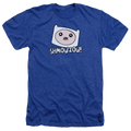 Adventure Time Shmowzow - Men's Heather T-Shirt Hoodie, Sweatshirt | ZylaModa.com