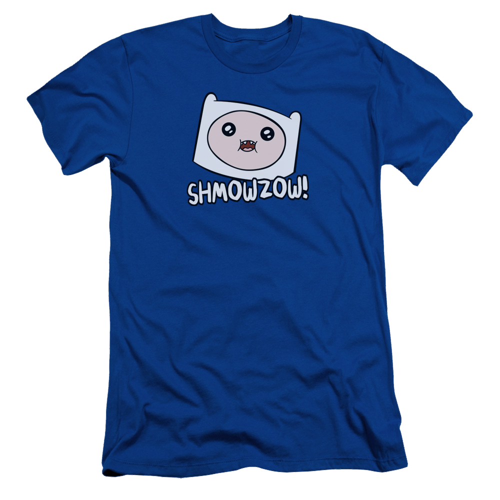 Adventure Time Shmowzow - Men's Slim Fit T-Shirt Hoodie, Sweatshirt | ZylaModa.com