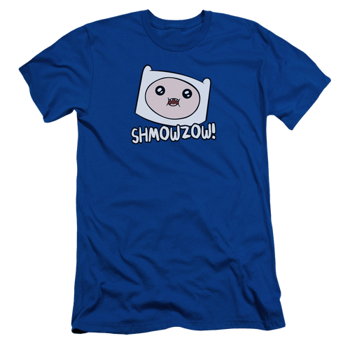 Adventure Time Shmowzow - Men's Slim Fit T-Shirt Hoodie, Sweatshirt | ZylaModa.com