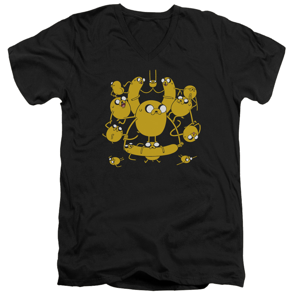 Adventure Time Jakes - Men's V-Neck T-Shirt Hoodie, Sweatshirt | ZylaModa.com