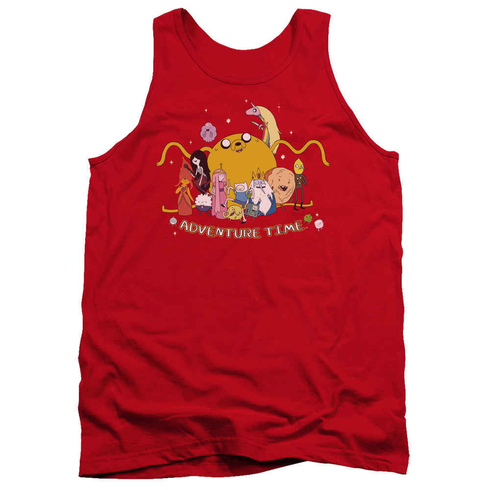 Adventure Time Outstretched Mens Tank Top Shirt Red Hoodie, Sweatshirt | ZylaModa.com (Image 1)
