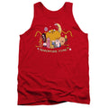 Adventure Time Outstretched Mens Tank Top Shirt Red Hoodie, Sweatshirt | ZylaModa.com (Image 1)
