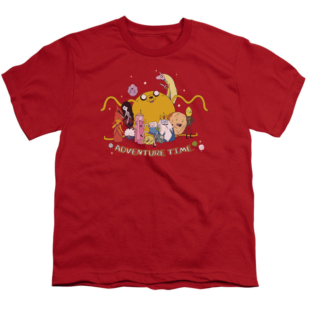 Adventure Time Outstretched Kids Youth T Shirt Red Hoodie, Sweatshirt | ZylaModa.com